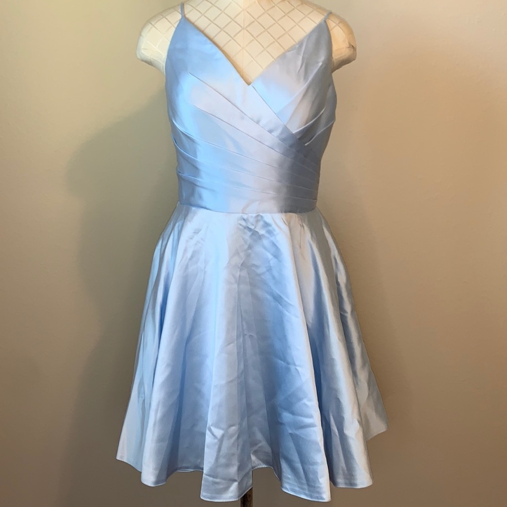 Baby Blue Wedding/Prom Dress/Homecoming